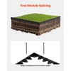 image:imageVEVOR Landscape Edging 100 ft x 15 in Plastic Garden Border Edging with 120 Spikes No Dig Flexible Lawn Edgings Roll UVResistant Mini Fence Borders Pathway Edgings for Flower Beds Yard Paver60ft17inLshaped