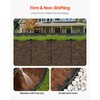 image:imageVEVOR Landscape Edging 100 ft x 15 in Plastic Garden Border Edging with 120 Spikes No Dig Flexible Lawn Edgings Roll UVResistant Mini Fence Borders Pathway Edgings for Flower Beds Yard Paver20ft2inLshaped