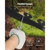 image:imageVEVOR Landscape Edging 100 ft x 15 in Plastic Garden Border Edging with 120 Spikes No Dig Flexible Lawn Edgings Roll UVResistant Mini Fence Borders Pathway Edgings for Flower Beds Yard Paver100ft15inLshaped