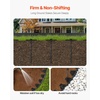 image:imageVEVOR Landscape Edging 100 ft x 15 in Plastic Garden Border Edging with 120 Spikes No Dig Flexible Lawn Edgings Roll UVResistant Mini Fence Borders Pathway Edgings for Flower Beds Yard Paver60ft17inLshaped