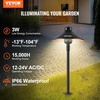 image:imageVEVOR Landscape Lighting 6W Low Voltage LED Landscape Lights IP66 Waterproof Landscape Spotlights Yard Lawn Garden Pathway Outdoor Lights 12V 24V 450LM Warm White 3000K 12 Pack with ConnectorsOutdoorWalkway Lights