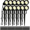 image:imageVEVOR Landscape Lighting 6W Low Voltage LED Landscape Lights IP66 Waterproof Landscape Spotlights Yard Lawn Garden Pathway Outdoor Lights 12V 24V 450LM Warm White 3000K 12 Pack with ConnectorsOutdoorLandscape Lights