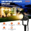 image:imageVEVOR Landscape Lighting 6W Low Voltage LED Landscape Lights IP66 Waterproof Landscape Spotlights Yard Lawn Garden Pathway Outdoor Lights 12V 24V 450LM Warm White 3000K 12 Pack with ConnectorsOutdoorLandscape Lights