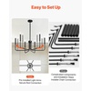 image:imageVEVOR Landscape Lighting 6W Low Voltage LED Landscape Lights IP66 Waterproof Landscape Spotlights Yard Lawn Garden Pathway Outdoor Lights 12V 24V 450LM Warm White 3000K 12 Pack with ConnectorsIndoorClaw Chandelier