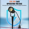 image:imageVEVOR Landscape Lighting 6W Low Voltage LED Landscape Lights IP66 Waterproof Landscape Spotlights Yard Lawn Garden Pathway Outdoor Lights 12V 24V 450LM Warm White 3000K 12 Pack with ConnectorsOutdoorLandscape Lights