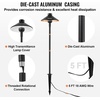 image:imageVEVOR Landscape Lighting 6W Low Voltage LED Landscape Lights IP66 Waterproof Landscape Spotlights Yard Lawn Garden Pathway Outdoor Lights 12V 24V 450LM Warm White 3000K 12 Pack with ConnectorsOutdoorWalkway Lights