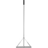 image:imageVEVOR Landscape Rake 36 Head Aluminum Lake Weed Rake with 75 Long Handle for Loosening Soil Lawn Care Weeding Lake Garden Silver60 inch