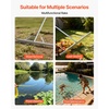 image:imageVEVOR Landscape Rake 36 inch Wide Head 102 inch Handle Large Heavy Duty Aluminum Landscaping Leaf Rake Tool Asphalt Level for Loosening Soil Garden amp Yard Pond Gravel amp Beach Lawn Care 52ft Rope102 inch