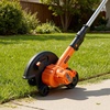 image:imageVEVOR Lawn Edger 88 inch Blade 20V Battery Powered Cordless Edger Lawn Tool with 3Position Blade Depth 4000 mAh Battery and Charger Included for Lawns Driveways Yards and Sidewalk Edges88 inches