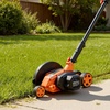 image:imageVEVOR Lawn Edger 88 inch Blade 20V Battery Powered Cordless Edger Lawn Tool with 3Position Blade Depth 4000 mAh Battery and Charger Included for Lawns Driveways Yards and Sidewalk Edges8 inches