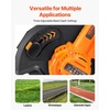 image:imageVEVOR Lawn Edger 88 inch Blade 20V Battery Powered Cordless Edger Lawn Tool with 3Position Blade Depth 4000 mAh Battery and Charger Included for Lawns Driveways Yards and Sidewalk Edges9 inches