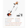 image:imageVEVOR Lawn Edger 88 inch Blade 20V Battery Powered Cordless Edger Lawn Tool with 3Position Blade Depth 4000 mAh Battery and Charger Included for Lawns Driveways Yards and Sidewalk Edges88 inches