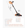 image:imageVEVOR Lawn Edger 88 inch Blade 20V Battery Powered Cordless Edger Lawn Tool with 3Position Blade Depth 4000 mAh Battery and Charger Included for Lawns Driveways Yards and Sidewalk Edges8 inches
