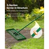 image:imageVEVOR Lawn Leveling Rake 36x10 Level Lawn Tool HeavyDuty Lawn Leveler with 78 Steel Extended Handle Yard Leveling Rake Suit for Garden Golf Lawn Farm36x10