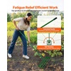 image:imageVEVOR Lawn Leveling Rake 36x10 Level Lawn Tool HeavyDuty Lawn Leveler with 78 Steel Extended Handle Yard Leveling Rake Suit for Garden Golf Lawn Farm36x10