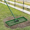image:imageVEVOR Lawn Leveling Rake 36x10 Level Lawn Tool HeavyDuty Lawn Leveler with 78 Steel Extended Handle Yard Leveling Rake Suit for Garden Golf Lawn Farm30x10