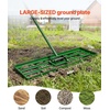 image:imageVEVOR Lawn Leveling Rake 36x10 Level Lawn Tool HeavyDuty Lawn Leveler with 78 Steel Extended Handle Yard Leveling Rake Suit for Garden Golf Lawn Farm48x10