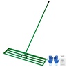 image:imageVEVOR Lawn Leveling Rake 48 in x 10 in Level Lawn Tool HeavyDuty Lawn Leveler with 78 in Steel Extended Handle Rake Suit CPPZP1048000TBPBMV0