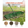 image:imageVEVOR Lawn Leveling Rake 48 in x 10 in Level Lawn Tool HeavyDuty Lawn Leveler with 78 in Steel Extended Handle Rake Suit CPPZP1048000TBPBMV0