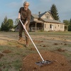 image:imageVEVOR Lawn Leveling Rake Lawn Leveler with 839 in Handle 36x10 in Ground Plate RustResistant Carbon Steel Soil Leveler 3 Heights Adjustable Effort Saving Lawn Leveling Tool for Yard Golf Court17x10