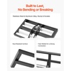 image:imageVEVOR Lawn Leveling Rake Lawn Leveler with 839 in Handle 36x10 in Ground Plate RustResistant Carbon Steel Soil Leveler 3 Heights Adjustable Effort Saving Lawn Leveling Tool for Yard Golf Court17x10