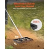 image:imageVEVOR Lawn Leveling Rake Lawn Leveler with 839 in Handle 36x10 in Ground Plate RustResistant Carbon Steel Soil Leveler 3 Heights Adjustable Effort Saving Lawn Leveling Tool for Yard Golf Court17x10
