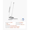 image:imageVEVOR Lawn Leveling Rake Lawn Leveler with 839 in Handle 36x10 in Ground Plate RustResistant Carbon Steel Soil Leveler 3 Heights Adjustable Effort Saving Lawn Leveling Tool for Yard Golf Court17x10