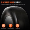 image:imageVEVOR Lawn Mower Tires with Rim 15x6006 Tubeless Lawn Tractor Tires 2Pack Tire and Wheel Assembly STurf Pneumatic Tires 3 Offset Hub 34 Bushing Size 16 PCS for Riding Mower Lawn TractorTubeless with Rim