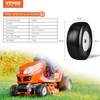 image:imageVEVOR Lawn Mower Tires with Rim 15x6006 Tubeless Lawn Tractor Tires 2Pack Tire and Wheel Assembly STurf Pneumatic Tires 3 Offset Hub 34 Bushing Size 16 PCS for Riding Mower Lawn TractorTubeless with Rim