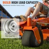 image:imageVEVOR Lawn Mower Tires with Rim 15x6006 Tubeless Lawn Tractor Tires 2Pack Tire and Wheel Assembly STurf Pneumatic Tires 3 Offset Hub 34 Bushing Size 16 PCS for Riding Mower Lawn TractorTubeless with Rim