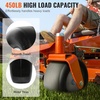 image:imageVEVOR Lawn Mower Tires with Rim 15x6006 Tubeless Lawn Tractor Tires 2Pack Tire and Wheel Assembly STurf Pneumatic Tires 3 Offset Hub 34 Bushing Size 16 PCS for Riding Mower Lawn TractorTubeless with Rim