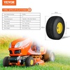 image:imageVEVOR Lawn Mower Tires with Rim 15x6006 Tubeless Lawn Tractor Tires 2Pack Tire and Wheel Assembly STurf Pneumatic Tires 3 Offset Hub 34 Bushing Size 16 PCS for Riding Mower Lawn TractorTubeless with Rim Offset Hub