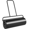 image:imageVEVOR Lawn Roller 13 Gallon Large Capacity SandWater Filled Heavy Duty Steel Material with EasyTurn Plug and UShaped Ergonomic Handle for Convenient Push and Pull for Garden Farm Park Black17gal