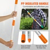 image:imageVEVOR Manual Pole Saw 38727 ft Extendable Pole Tree Pruner Sharp 65Mn Steel Blade Lightweight Fiberglass Handle Pole DoubleHook Saw for High Branch Trimming Pruning Tool for Palms ShrubsSteel Blad