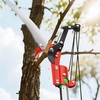 image:imageVEVOR Manual Pole Saw 38727 ft Extendable Pole Tree Pruner Sharp 65Mn Steel Blade Lightweight Fiberglass Handle Pole DoubleHook Saw for High Branch Trimming Pruning Tool for Palms ShrubsPole Saw with Scissors