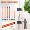 image:imageVEVOR Manual Pole Saw 38727 ft Extendable Pole Tree Pruner Sharp 65Mn Steel Blade Lightweight Fiberglass Handle Pole DoubleHook Saw for High Branch Trimming Pruning Tool for Palms ShrubsPole Saw with Scissors  Pro