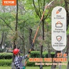 image:imageVEVOR Manual Pole Saw 38727 ft Extendable Pole Tree Pruner Sharp 65Mn Steel Blade Lightweight Fiberglass Handle Pole DoubleHook Saw for High Branch Trimming Pruning Tool for Palms ShrubsPole Saw with Scissors  Pro