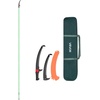 image:imageVEVOR Manual Pole Saw 38727 ft Extendable Pole Tree Pruner Sharp 65Mn Steel Blade Lightweight Fiberglass Handle Pole DoubleHook Saw for High Branch Trimming Pruning Tool for Palms ShrubsPole Saw