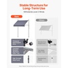image:imageVEVOR Manual Retractable Awning 118 Outdoor Retractable Patio Awning Sunshade Shelter Height Adjustable Patio Door Window Canopy with Manual Crank Handle for Backyard Garden Balcony Dark GrayDark Gray