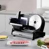 image:imageVEVOR Meat Slicer 75 inch Electric Deli Food Slicer 180W Meat Cutter with two Premium SUS420 Blades 006 inch Adjustable Thickness ETL Certified Food Slicer Machine for Home Use