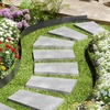 image:imageVEVOR Metal Landscape Edging 10 Packs 60 in RustResistant Aluminum Alloy Landscape Edging Bendable Garden Edging Border Heavy Duty Lawn Edging Fence for Flower Bed Yard Pathway10 Packs 60 in