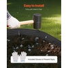 image:imageVEVOR Metal Landscape Edging 10 Packs 60 in RustResistant Aluminum Alloy Landscape Edging Bendable Garden Edging Border Heavy Duty Lawn Edging Fence for Flower Bed Yard Pathway8 Packs 72 in