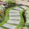 image:imageVEVOR Metal Landscape Edging 10 Packs 60 in RustResistant Aluminum Alloy Landscape Edging Bendable Garden Edging Border Heavy Duty Lawn Edging Fence for Flower Bed Yard Pathway8 Packs 72 in