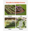 image:imageVEVOR Metal Landscape Edging 10 Packs 60 in RustResistant Aluminum Alloy Landscape Edging Bendable Garden Edging Border Heavy Duty Lawn Edging Fence for Flower Bed Yard Pathway8 Packs 72 in