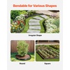 image:imageVEVOR Metal Landscape Edging 10 Packs 60 in RustResistant Aluminum Alloy Landscape Edging Bendable Garden Edging Border Heavy Duty Lawn Edging Fence for Flower Bed Yard Pathway10 Packs 60 in