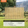 image:imageVEVOR Natural Rolled Bamboo Fence EcoFriendly Privacy Screen  6 ft H x 8 ft L x 075 in D Decorative for Garden Backyard Balcony Patio Pool SideRolled Fence