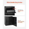 image:imageVEVOR Package Delivery Boxes for Outside Extra Large Mailbox with Coded Lock Galvanized Steel Wall Mounted Mailboxes 173x138x228 AntiTheft Baffle IPX3 Waterproof for Porch Curbside197 x 157 x 386 in