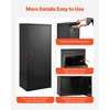 image:imageVEVOR Package Delivery Boxes for Outside Extra Large Mailbox with Coded Lock Galvanized Steel Wall Mounted Mailboxes 173x138x228 AntiTheft Baffle IPX3 Waterproof for Porch Curbside142D x 197W x 472H