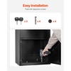 image:imageVEVOR Package Delivery Boxes for Outside Extra Large Mailbox with Coded Lock Galvanized Steel Wall Mounted Mailboxes 173x138x228 AntiTheft Baffle IPX3 Waterproof for Porch Curbside142D x 197W x 472H