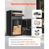 image:imageVEVOR Package Delivery Boxes for Outside Extra Large Mailbox with Coded Lock Galvanized Steel Wall Mounted Mailboxes 173x138x228 AntiTheft Baffle IPX3 Waterproof for Porch Curbside128D x 197W x 358H